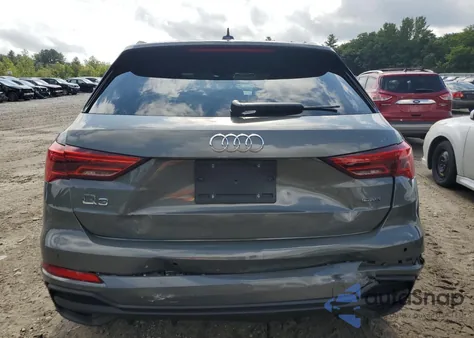 2024 Audi Q3 Premium S Line 45 z USA, uszkodzony, nr VIN WA1DECF35R1123123